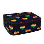 Rainbow Pixel 8-Bit LGBT Pride Heart Small Lunch Bag