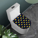 Rainbow Pixel 8-Bit LGBT Pride Heart Toilet Lid Cover