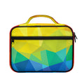Rainbow Polygonal Geometric Print Briefcase Bible Bag