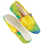 Rainbow Polygonal Geometric Print Casual Shoes