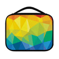 Rainbow Polygonal Geometric Print Classic Bible Case