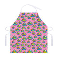 Rainbow Poop Pattern Print Adjustable Apron