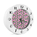 Rainbow Poop Pattern Print Alarm Clock