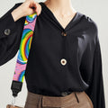 Rainbow Poop Pattern Print Bag Strap
