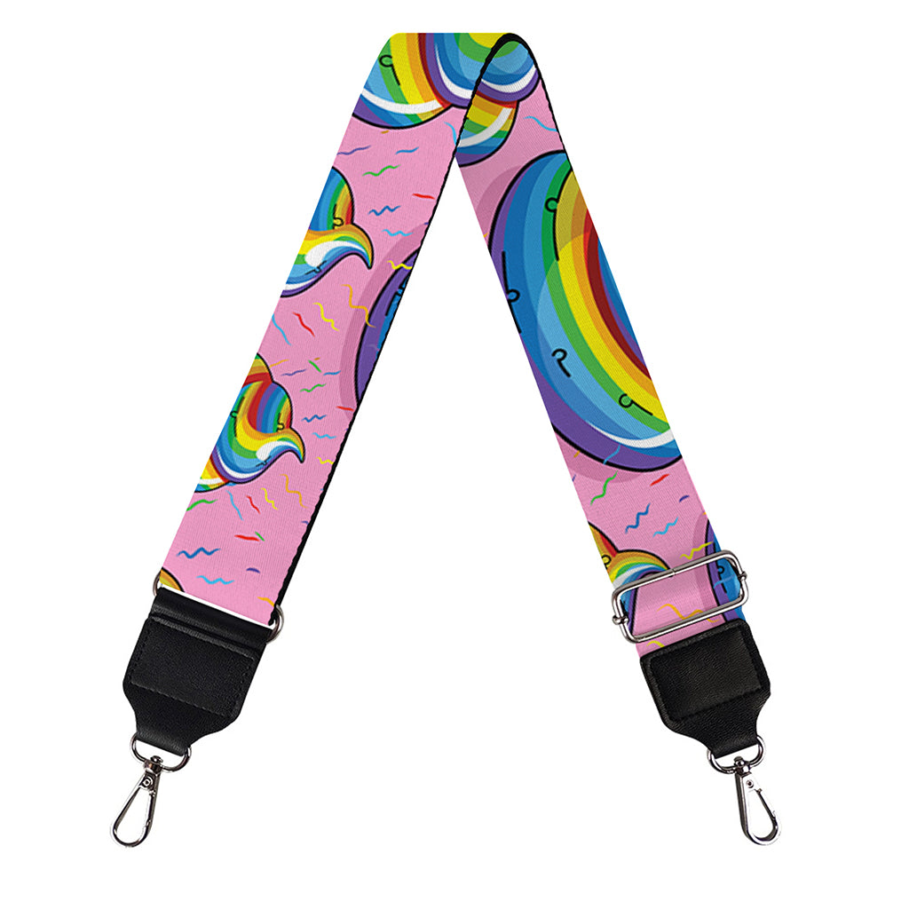 Rainbow Poop Pattern Print Bag Strap