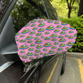 Rainbow Poop Pattern Print Car Side Mirror Covers