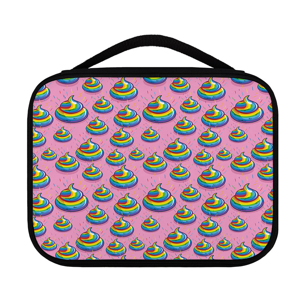 Rainbow Poop Pattern Print Classic Bible Case