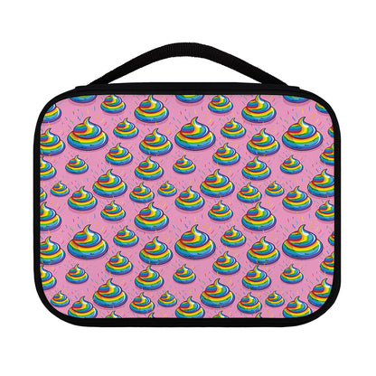 Rainbow Poop Pattern Print Classic Bible Case