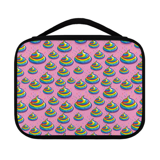 Rainbow Poop Pattern Print Classic Bible Case
