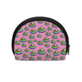 Rainbow Poop Pattern Print Coin Purse