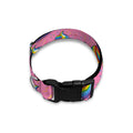 Rainbow Poop Pattern Print Dog Collar