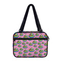 Rainbow Poop Pattern Print Double Strap Bible Bag