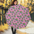Rainbow Poop Pattern Print Foldable Umbrella