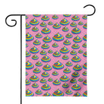 Rainbow Poop Pattern Print House Flag