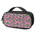 Rainbow Poop Pattern Print Portable Cooler Travel Case