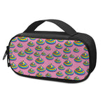 Rainbow Poop Pattern Print Insulin Cooler Travel Case