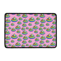 Rainbow Poop Pattern Print Kitchen Mat