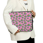 Rainbow Poop Pattern Print Laptop Sleeve