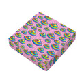 Rainbow Poop Pattern Print Outdoor Seat Cushion Cover
