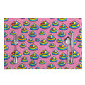 Rainbow Poop Pattern Print Placemat