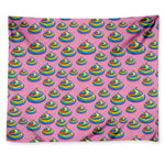 Rainbow Poop Pattern Print Tapestry