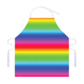 Rainbow Print Adjustable Apron