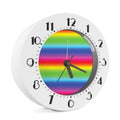 Rainbow Print Alarm Clock