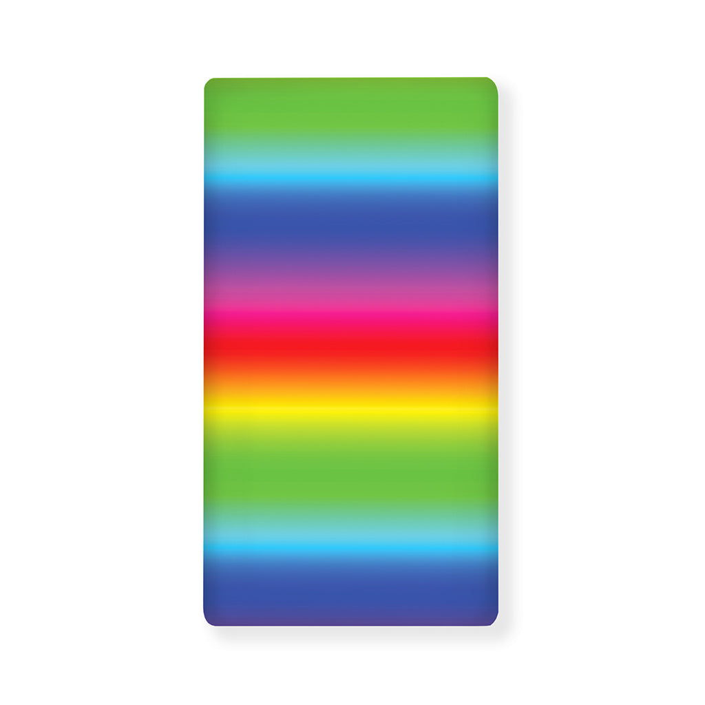 Rainbow Print Baby Crib Sheet