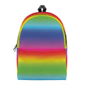 Rainbow Print School Backpack