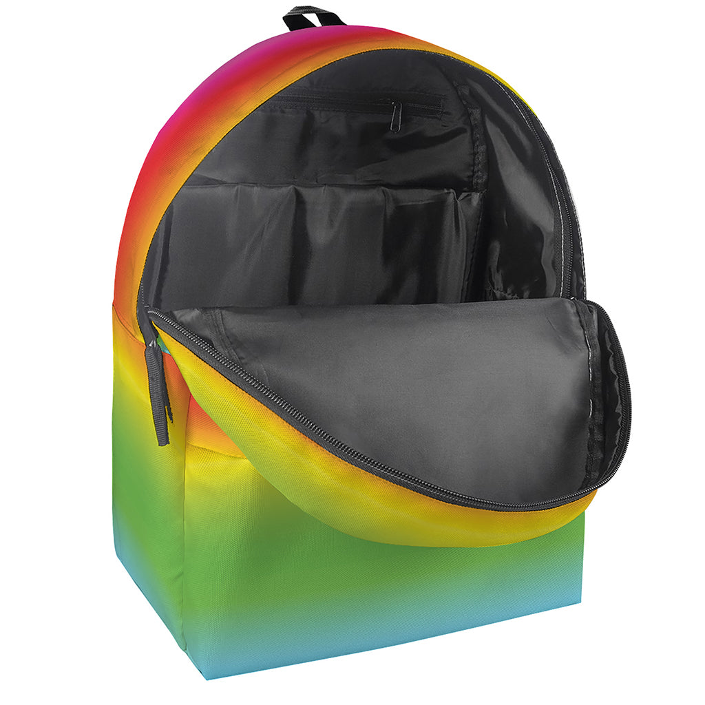 Rainbow Print Backpack
