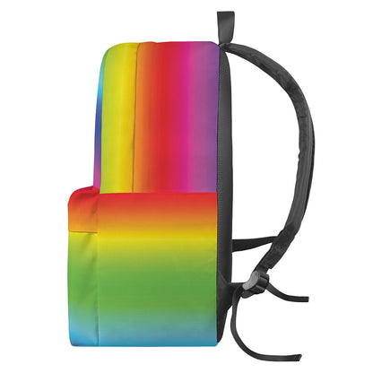 Rainbow Print Backpack