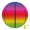 Rainbow Print Basketball