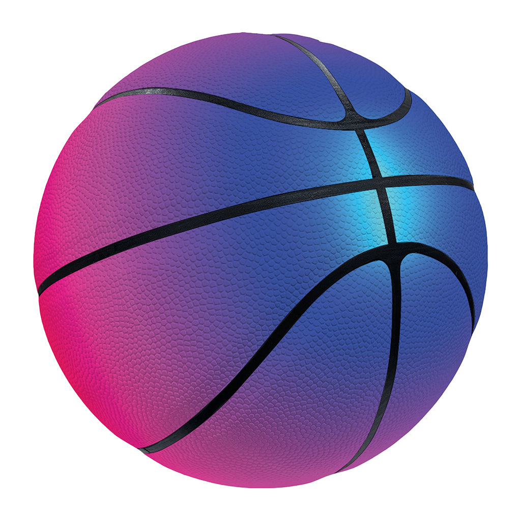 Rainbow Print Basketball