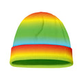 Rainbow Print Beanie