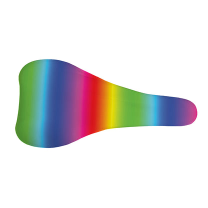 Rainbow Print Bicycle Seat Cover
