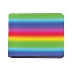 Rainbow Print Bifold Wallet