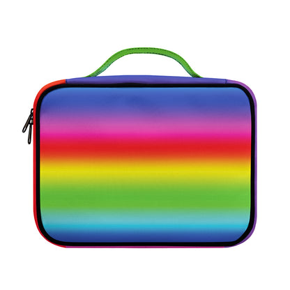 Rainbow Print Briefcase Bible Bag