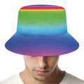 Rainbow Print Bucket Hat