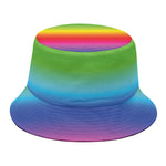 Rainbow Print Bucket Hat