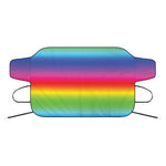 Rainbow Print Car Windshield Snow Cover