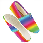 Rainbow Print Casual Shoes