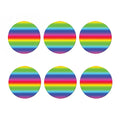 Rainbow Print Coaster Set