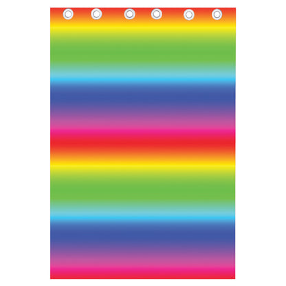Rainbow Print Curtain