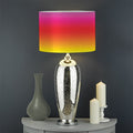 Rainbow Print Drum Lamp Shade