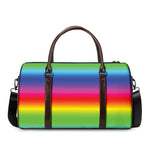 Rainbow Print Duffle Bag
