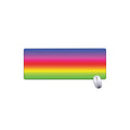 Rainbow Print Extended Mouse Pad