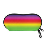 Rainbow Print Glasses Case