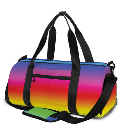 Rainbow Print Gym Bag