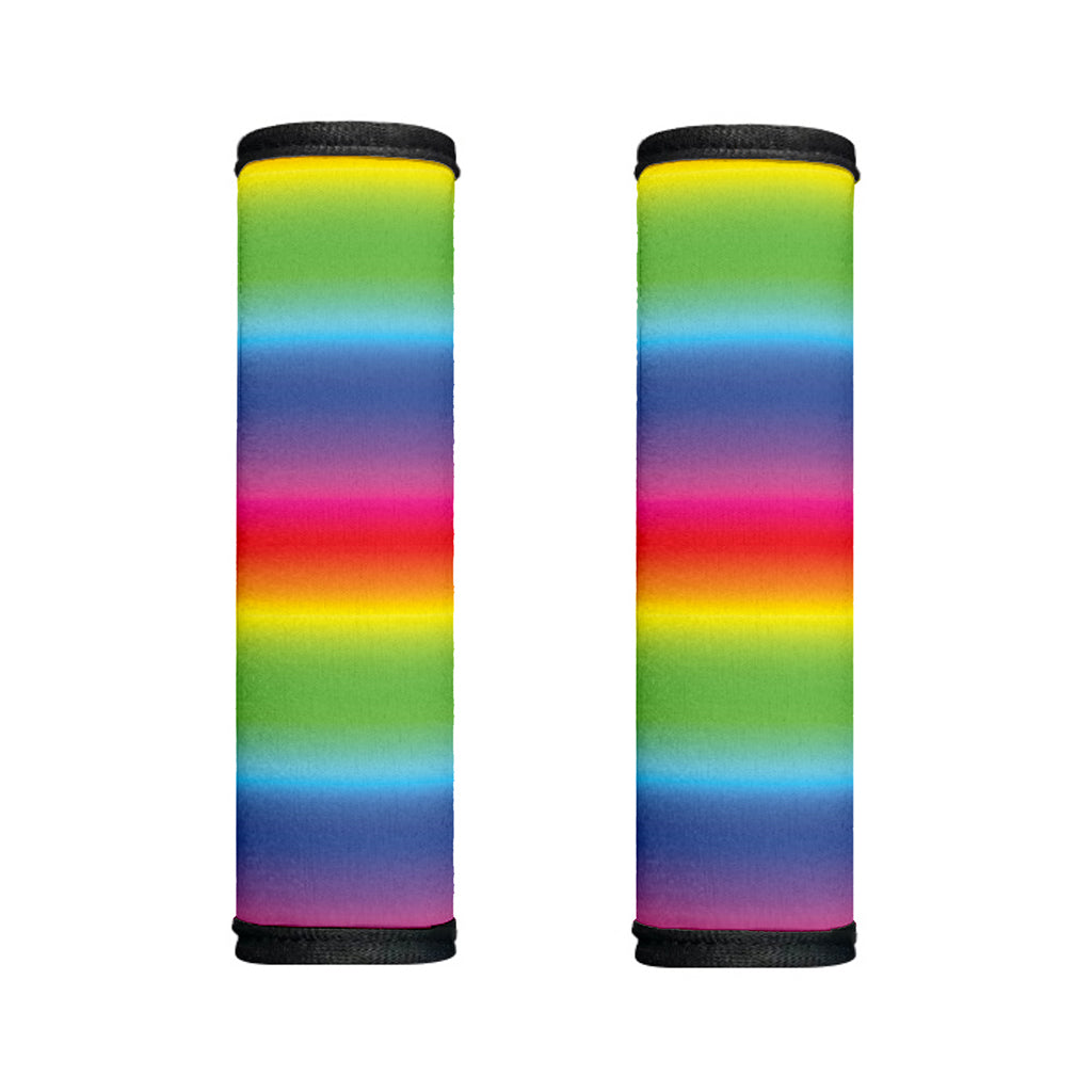 Rainbow Print Handle Covers