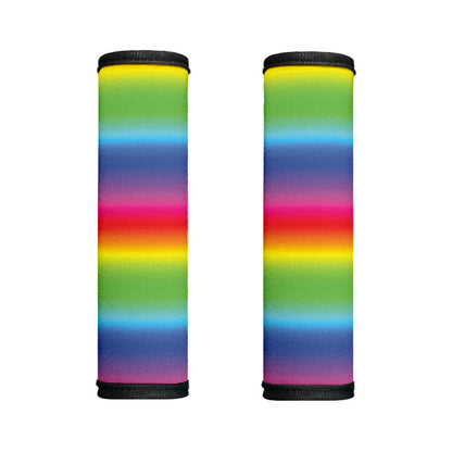 Rainbow Print Handle Covers